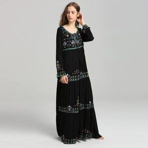 Chicwish Boho Vintage Sashes Women Bohemian Hippie Style Casual Sz L